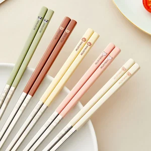 Baguette Japonaise en Inox avec Etui