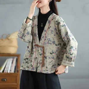 Veste Kimono Femme Rétro